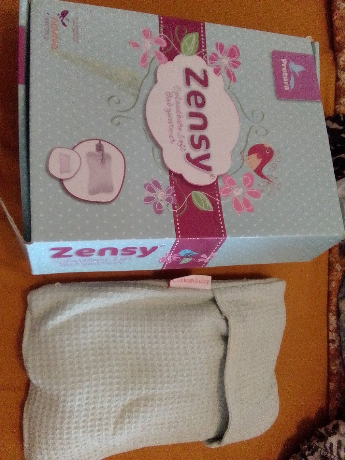 Zensy Oplaadbare Babywarmer Elektrisch Compleet, Ophalen of Verzenden, Zo goed als nieuw