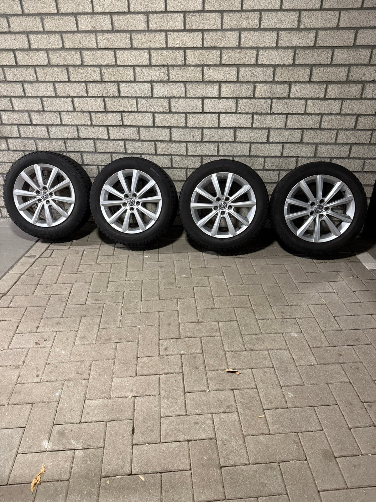 Mooie winterset VW Polo .GTI 2.0L 2018 bwj, Ophalen, Gebruikt, 16 inch, Banden en Velgen