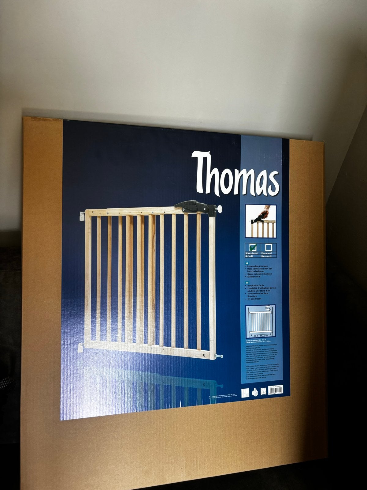 Traphek Thomas nieuw in doos houtlook, Ophalen, Overige typen, Nieuw, Hout