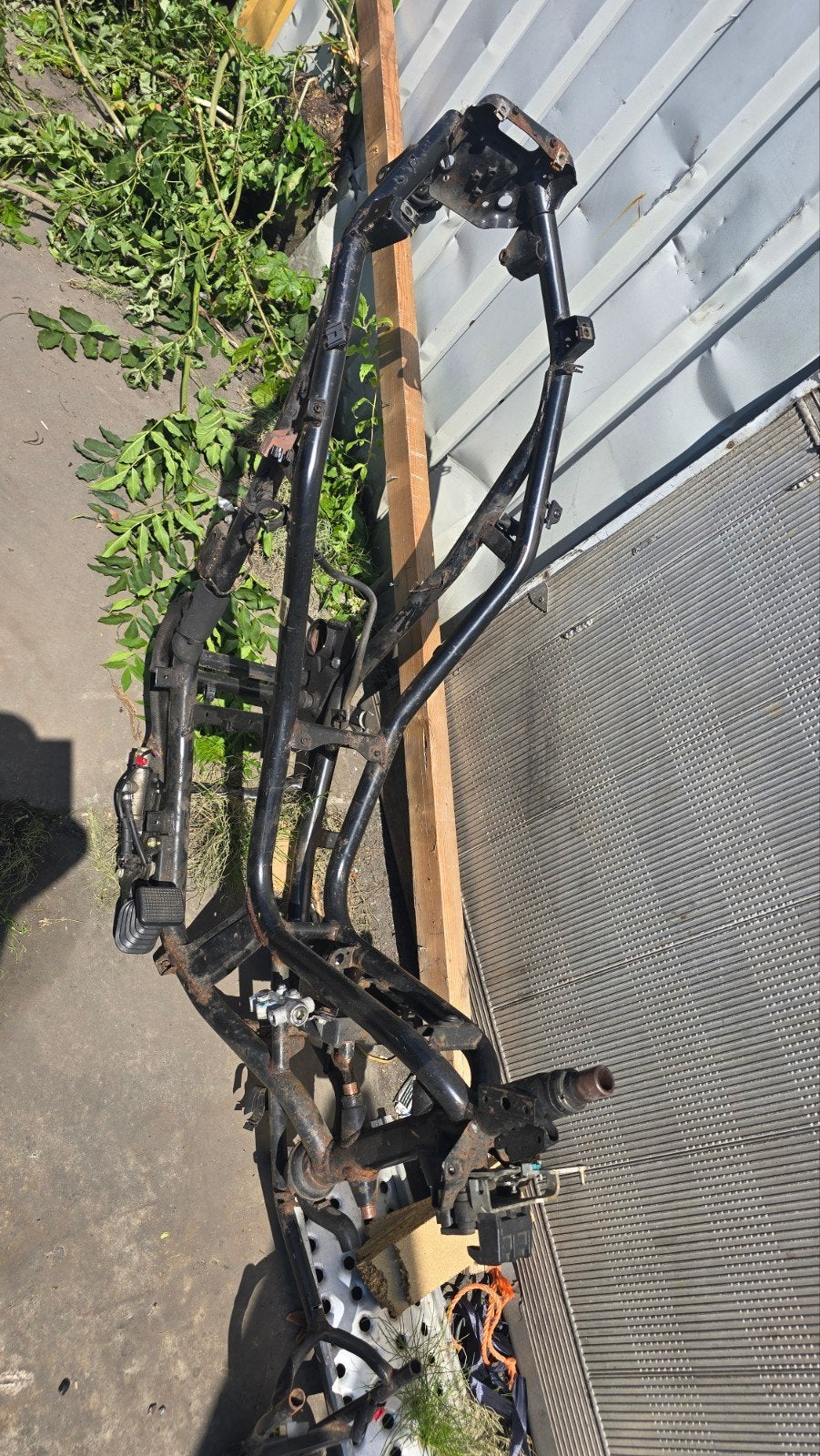 Frame met kentekens piaggio MP3 yourban 2015, Ophalen