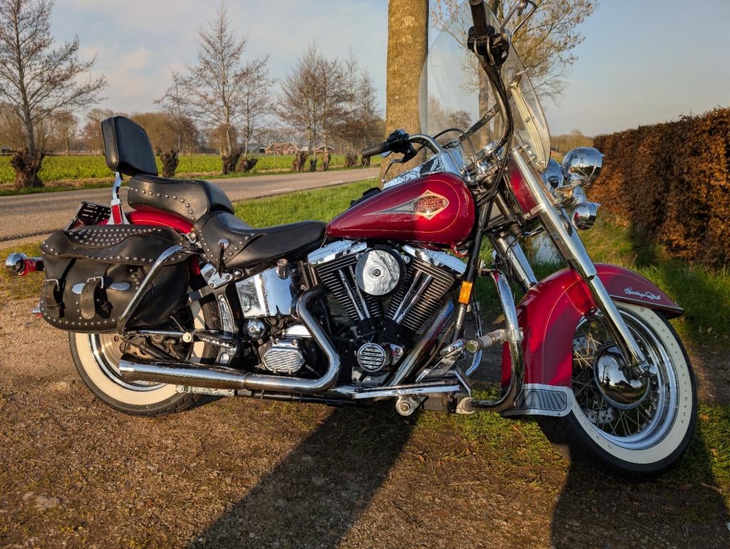 Harley Davidson Heritage Softail Evo 1997 - Nieuwstaat, 2 cilinders, Sportuitlaat, 1340 cc, Chopper