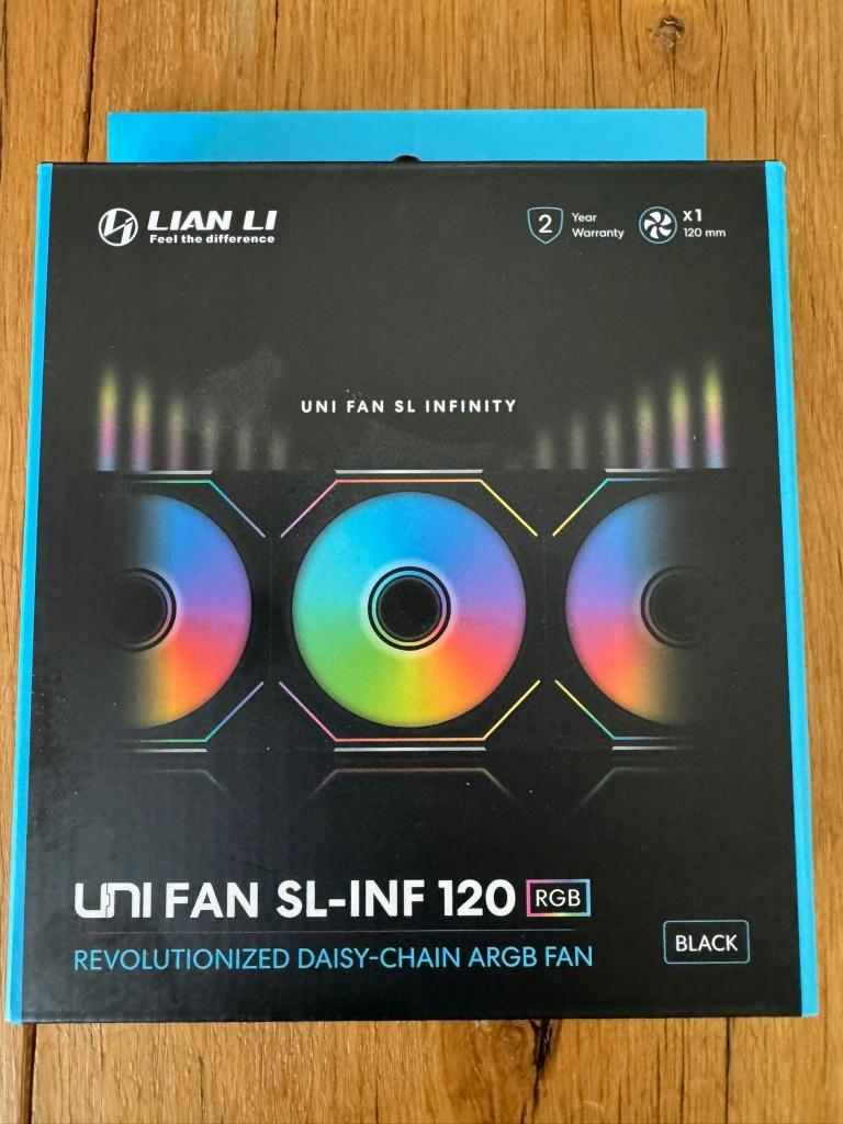 Lian-Li UNI FAN SL-INF 120 ARGB PWM, Ophalen of Verzenden, Zo goed als nieuw, Luchtkoeling