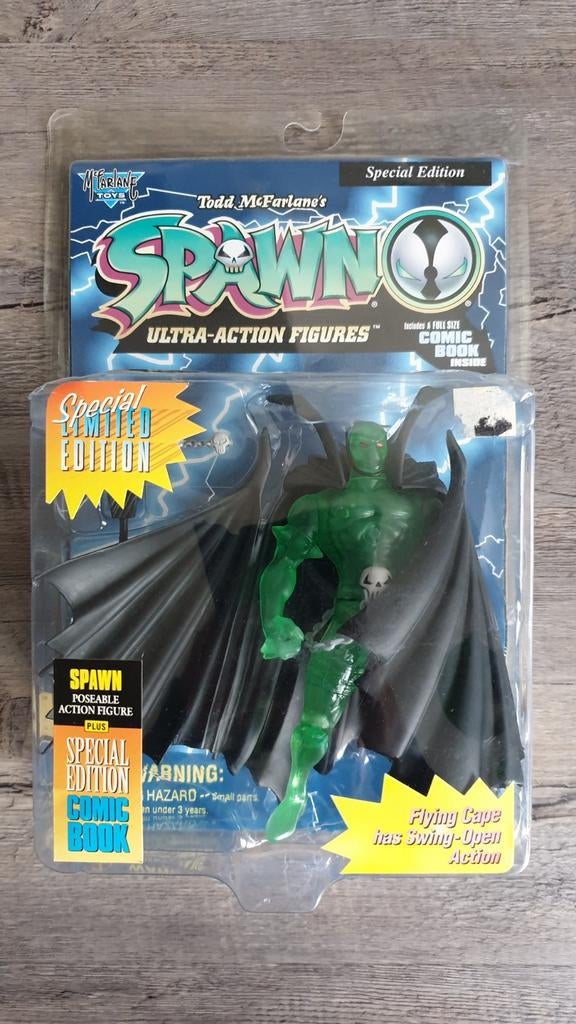 Spawn Series 1 Green Jelly Action Figure (Limited Edition), Verzenden, Nieuw