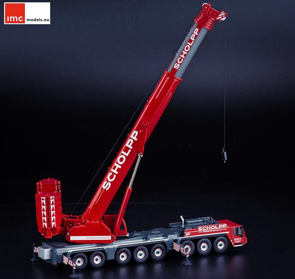 IMC 31-0157 SCHOLPP Liebherr LTM 1450-8.1 Kraan, Hobby en Vrije tijd, Modelauto's | 1:87, Ophalen of Verzenden, Nieuw, Hijskraan, Tractor of Landbouw