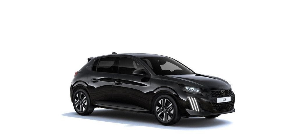 Peugeot 208 1.2 Hybrid 110 e-DCS6 Allure | Uit voorraad leve, Auto's, Peugeot, Euro 6, 1199 cc, Leder en Stof, Zwart