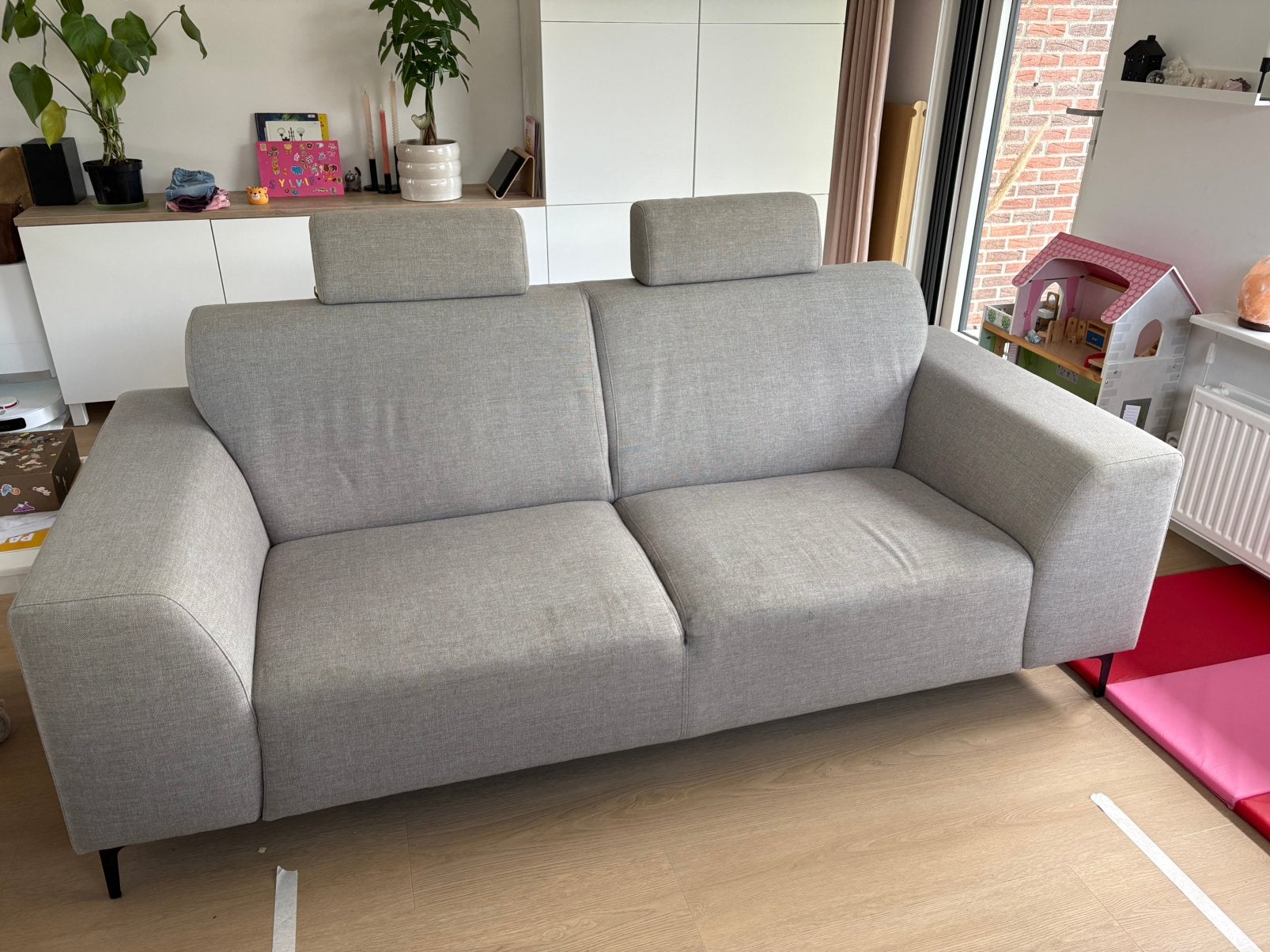 2,5 zits bank, Ophalen, Driepersoons, 75 tot 100 cm, Zo goed als nieuw