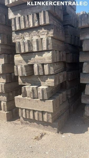 750 st. grijs betonband 18/20x25x100cm stoeprand trottoirban, Bij dit gebruikte product niet te achterhalen, Gebruikt, Verzenden