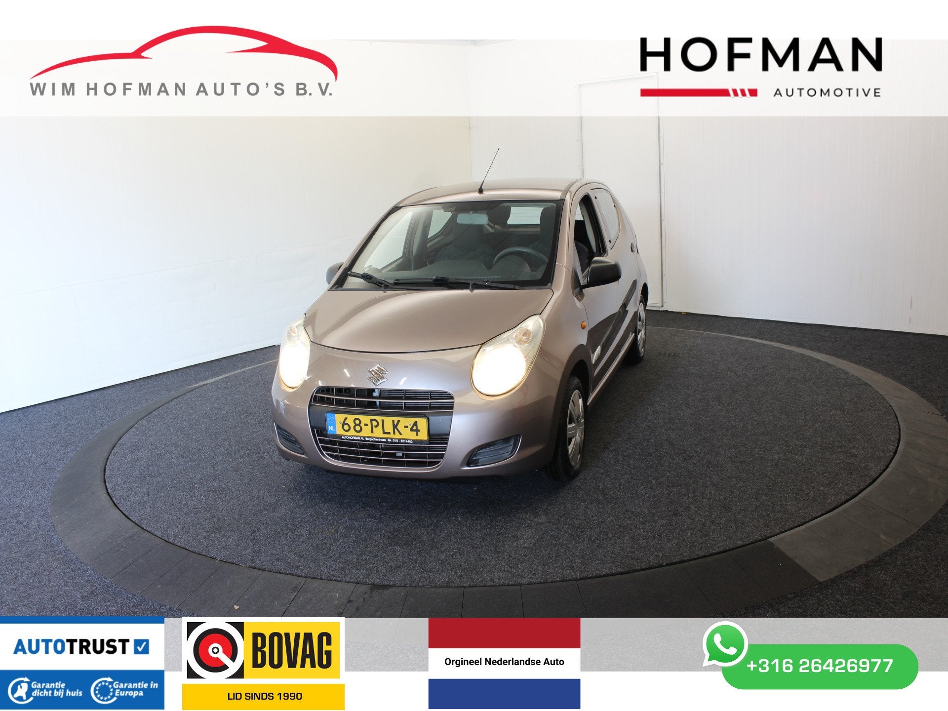 Suzuki Alto 1.0 Comfort Plus Nieuwe Koppeling Airco 5Drs 100, Euro 5, Gebruikt, 200 kg, Bruin