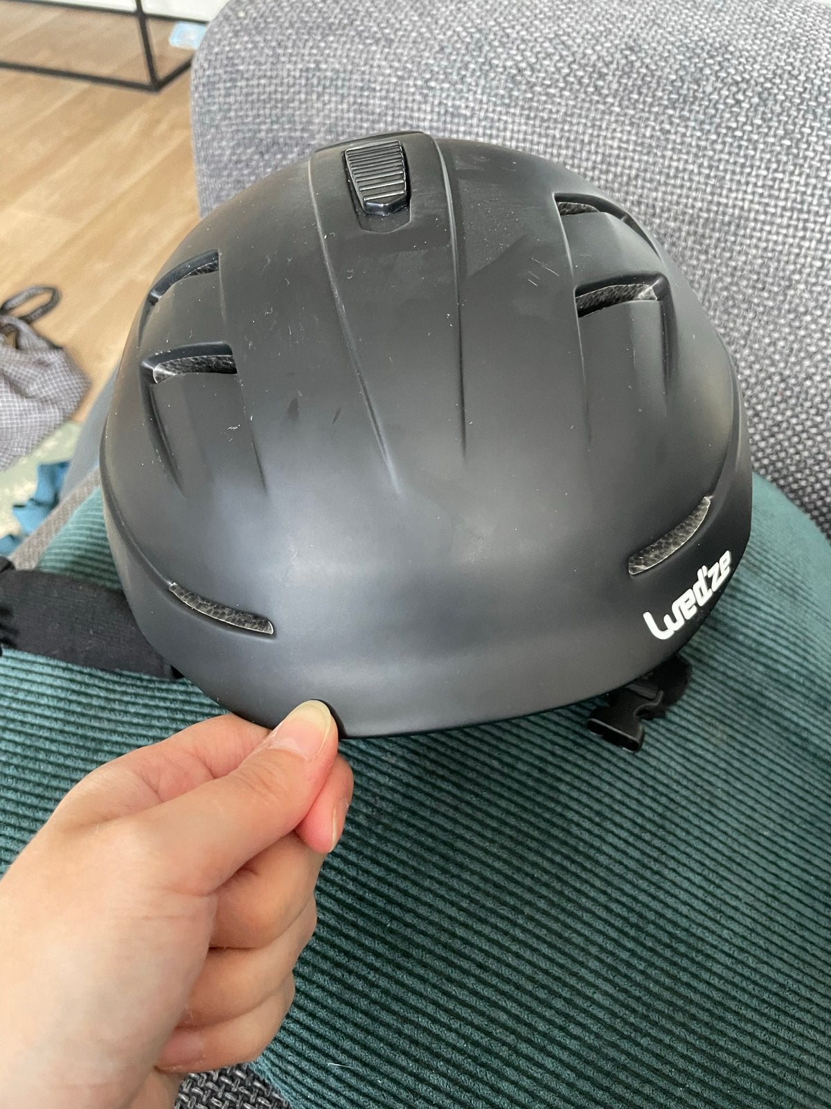 Skihelm Wed'ze H 300 zwart - dames Zo goed als nieuw, Ophalen of Verzenden, Zo goed als nieuw, Maat 38/40 (M), Overige typen