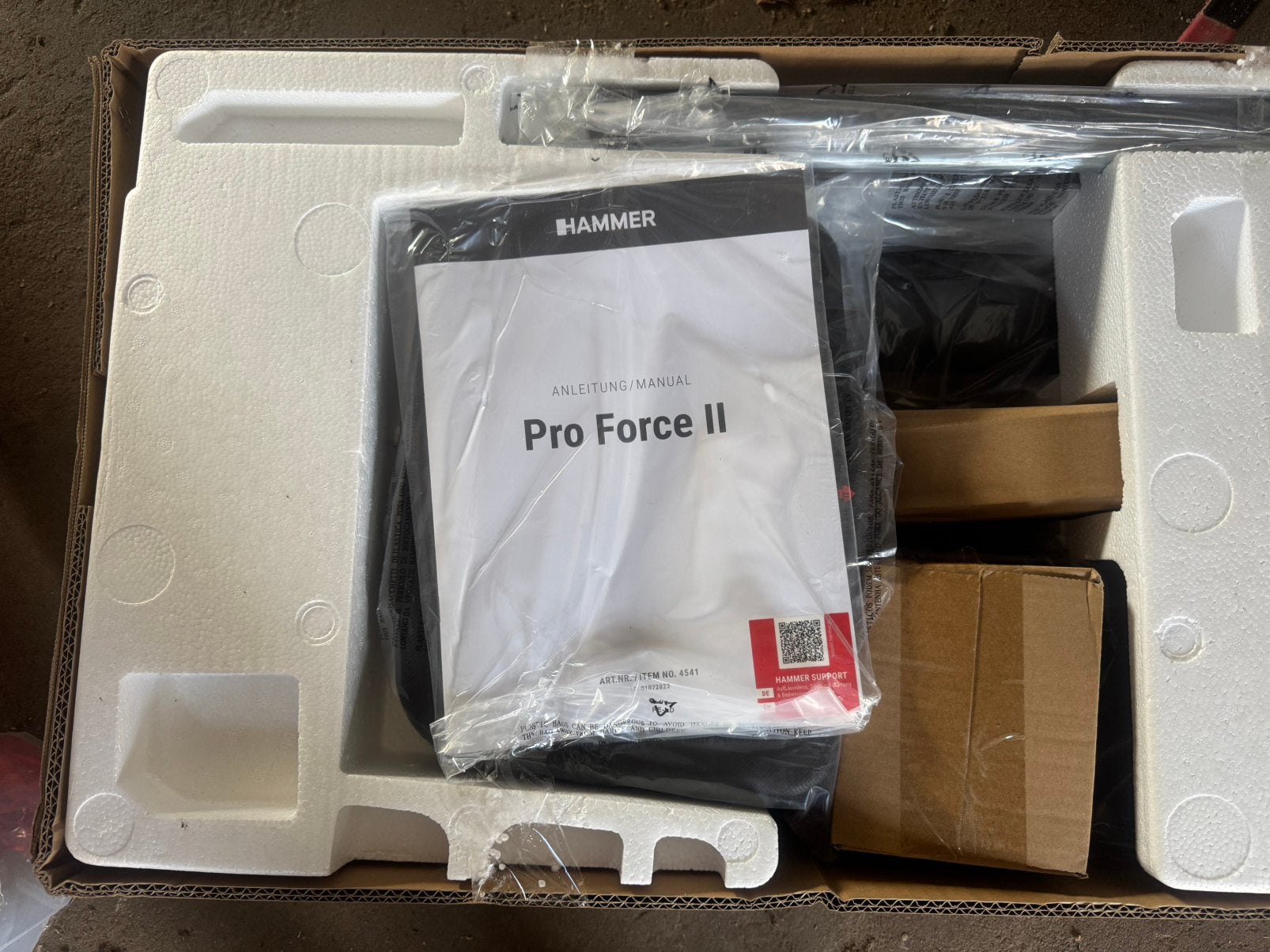 Hammer Pro force ii roeitrainer, Ophalen of Verzenden, Nieuw, Roeitrainer