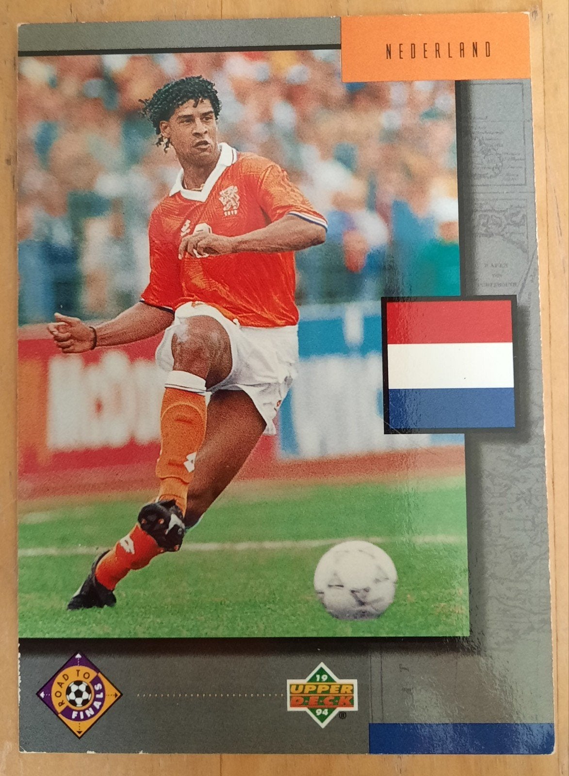 Frank Rijkaard Upper Deck '94 Spelerskaart, Ophalen of Verzenden, Zo goed als nieuw, Spelerskaart