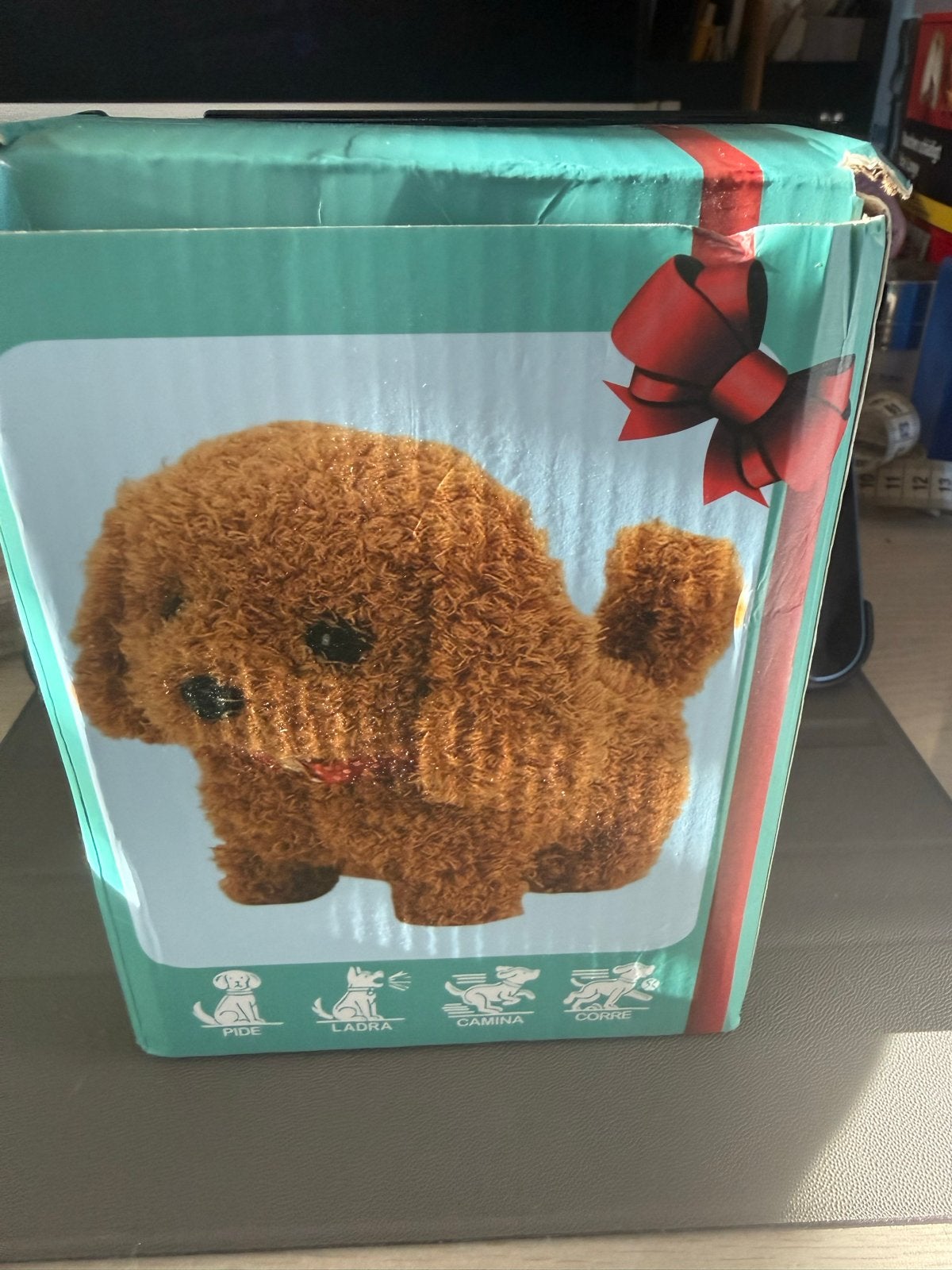 Nieuwe Interactieve Knuffelhond - Beweegt en Blaft, Overige merken, Overige karakters, Nieuw, Middelgroot (20 tot 80 cm)