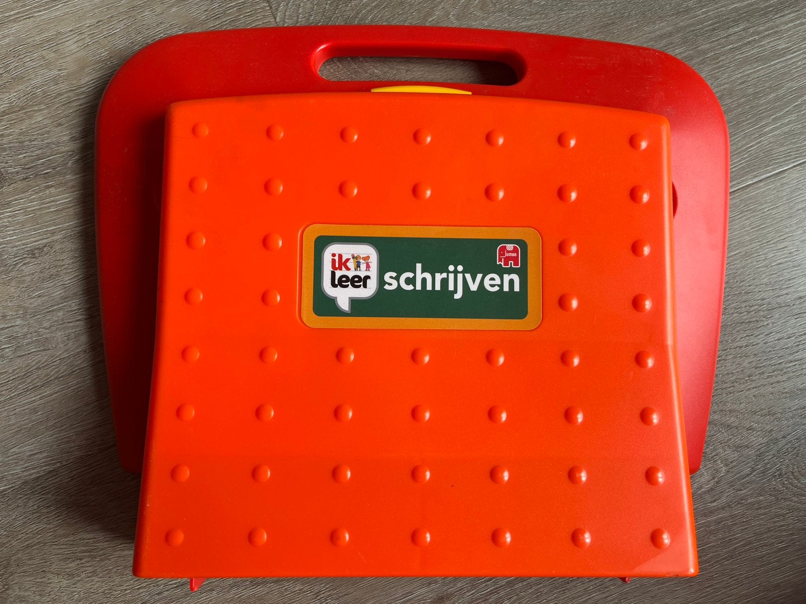 Ik leer schrijven oefenbord met kaarten, Ophalen of Verzenden, Gebruikt, Taal en Lezen