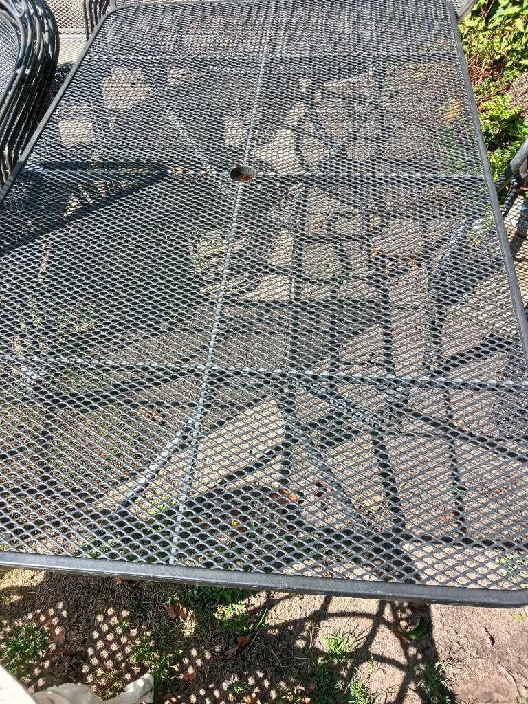 Royal Garden tuintafels, Tuin en Terras, Ophalen, Gebruikt, Rechthoekig, Metaal