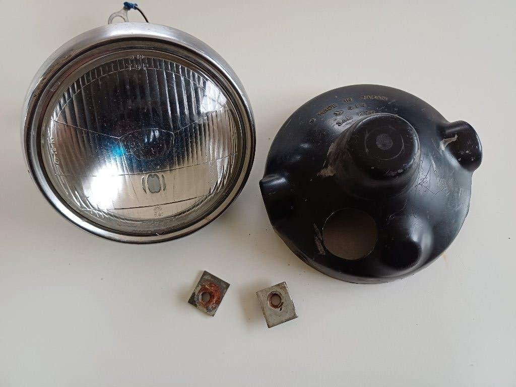 Suzuki made in Japan koplamp gebruikt, Fietsen en Brommers, Ophalen of Verzenden, Gebruikt, Koplamp, Overige merken