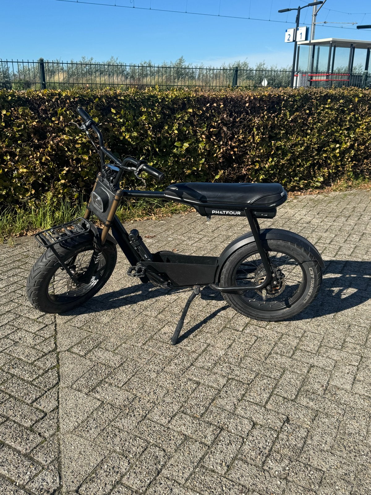 Phatfour FLX Zwart, Fietsen en Brommers, Ophalen, Gebruikt, 50 km per accu of meer, Overige merken