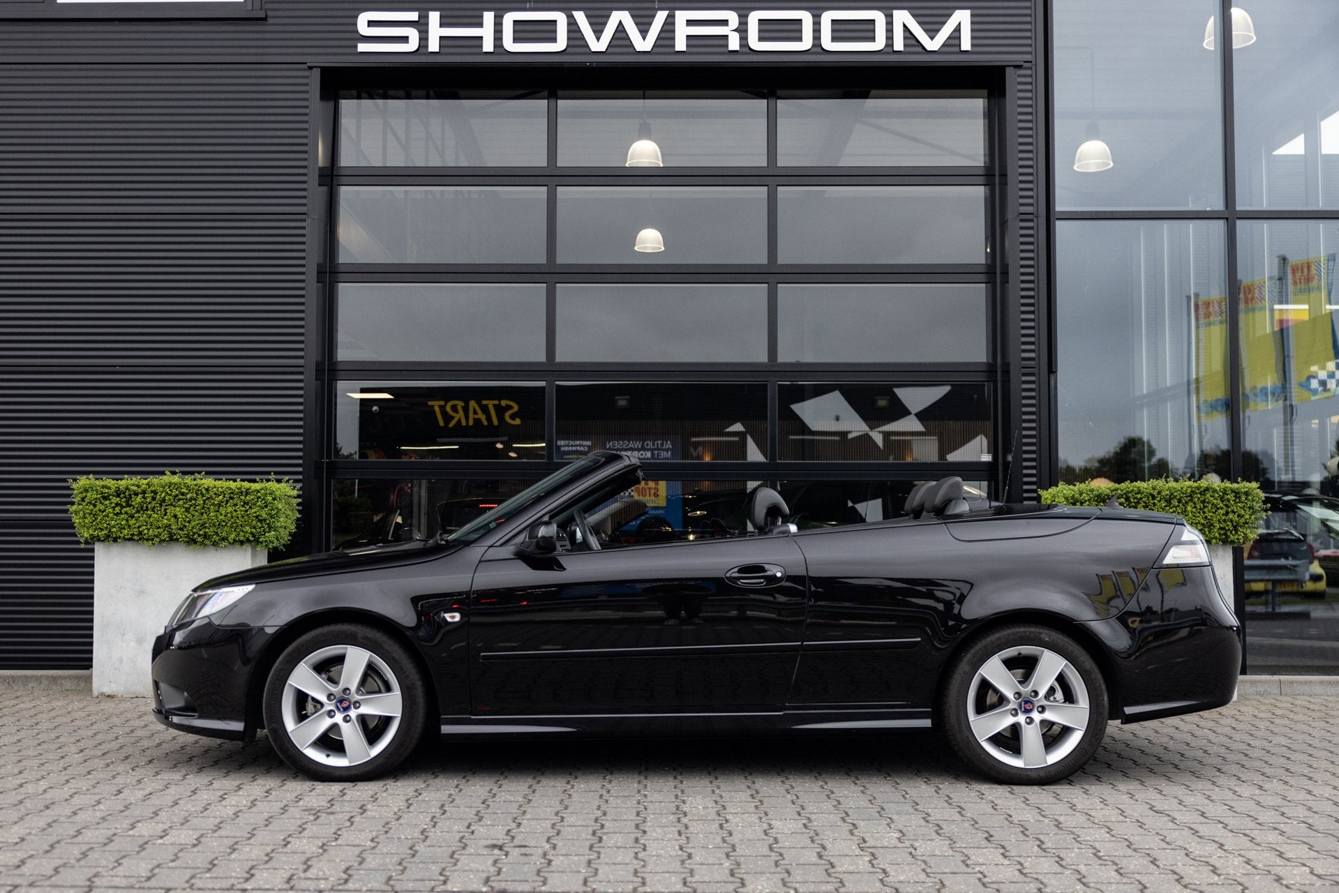 Saab 9-3 Cabrio 2.0 T Vector, Memory, Xenon, *93.000km*, 1e, Auto's, Saab, 1998 cc, Gebruikt, Zwart, Cabriolet