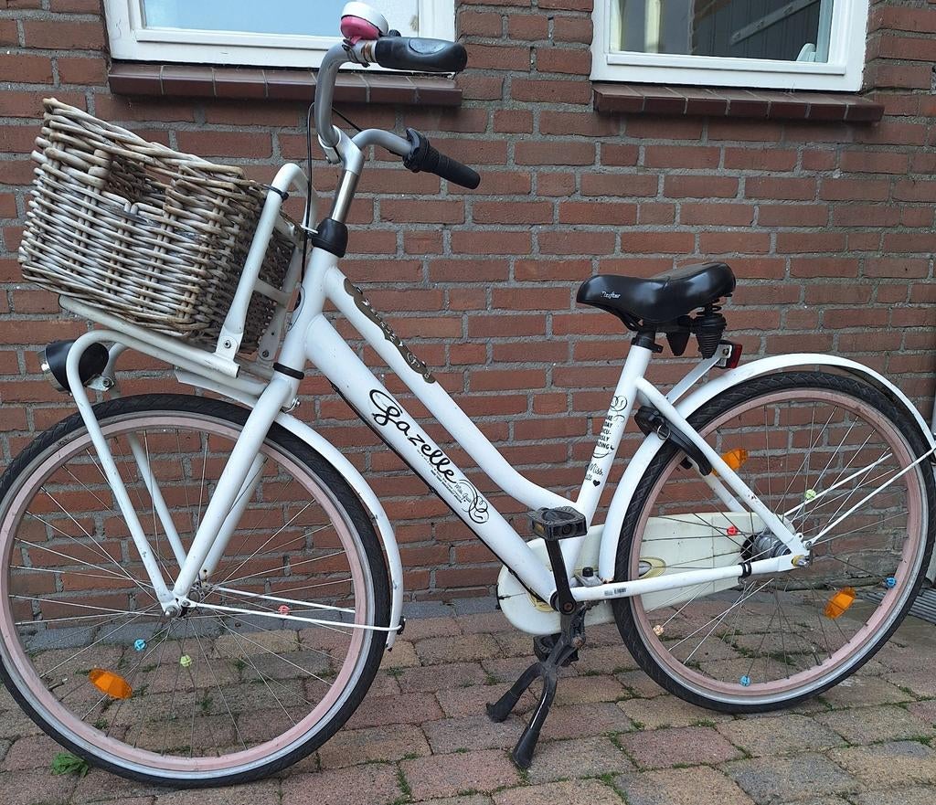 Meisjesfiets OPKNAPPER Gazelle Miss Grace 26 inch, Ophalen, Gebruikt, 26 inch of meer