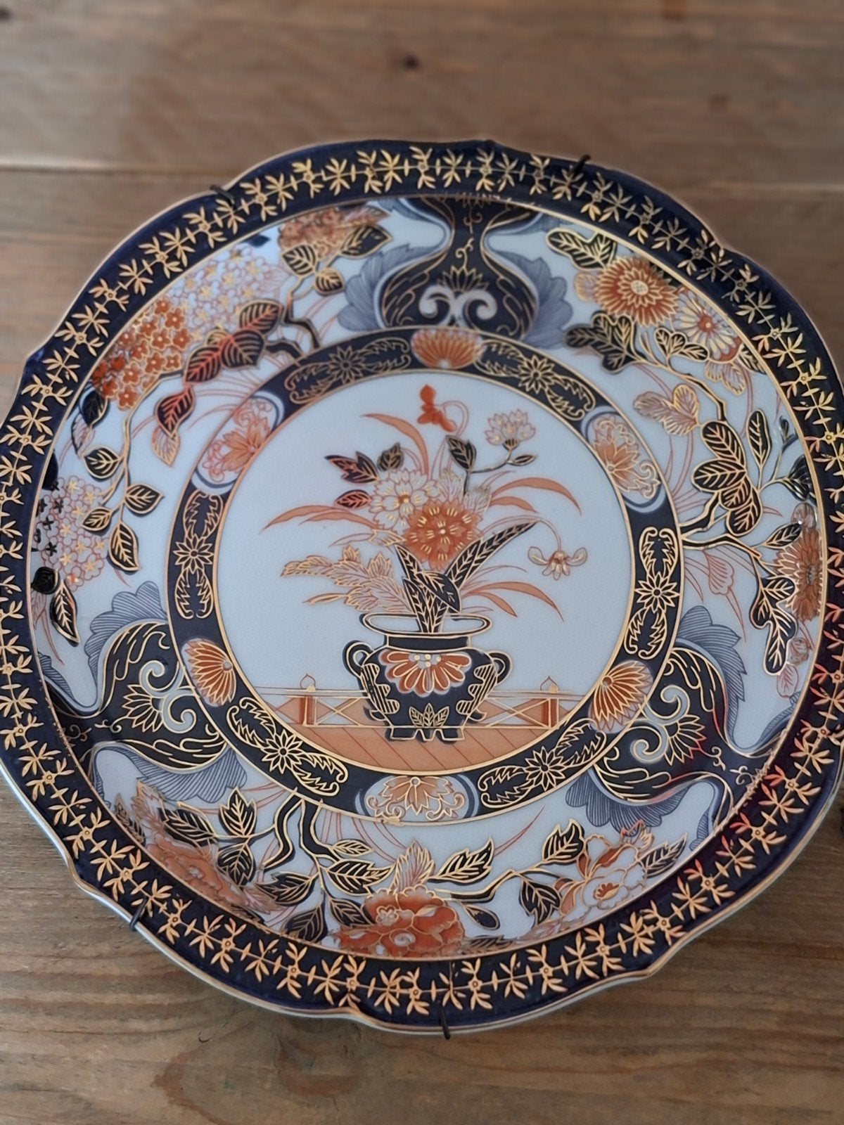 Saji Imari Japan Decoratieve Wandbord, Ophalen of Verzenden