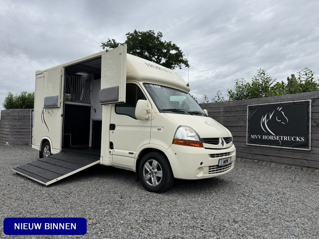 Renault Master | HORSETRUCK | MTM | PRO SAFETY 3XL | 2010 |, Dieren en Toebehoren, Weduwestraat 12
4884MV  WERNHOUT, NL, Paardenwagentje NL | MVV HORSETRUCKS
