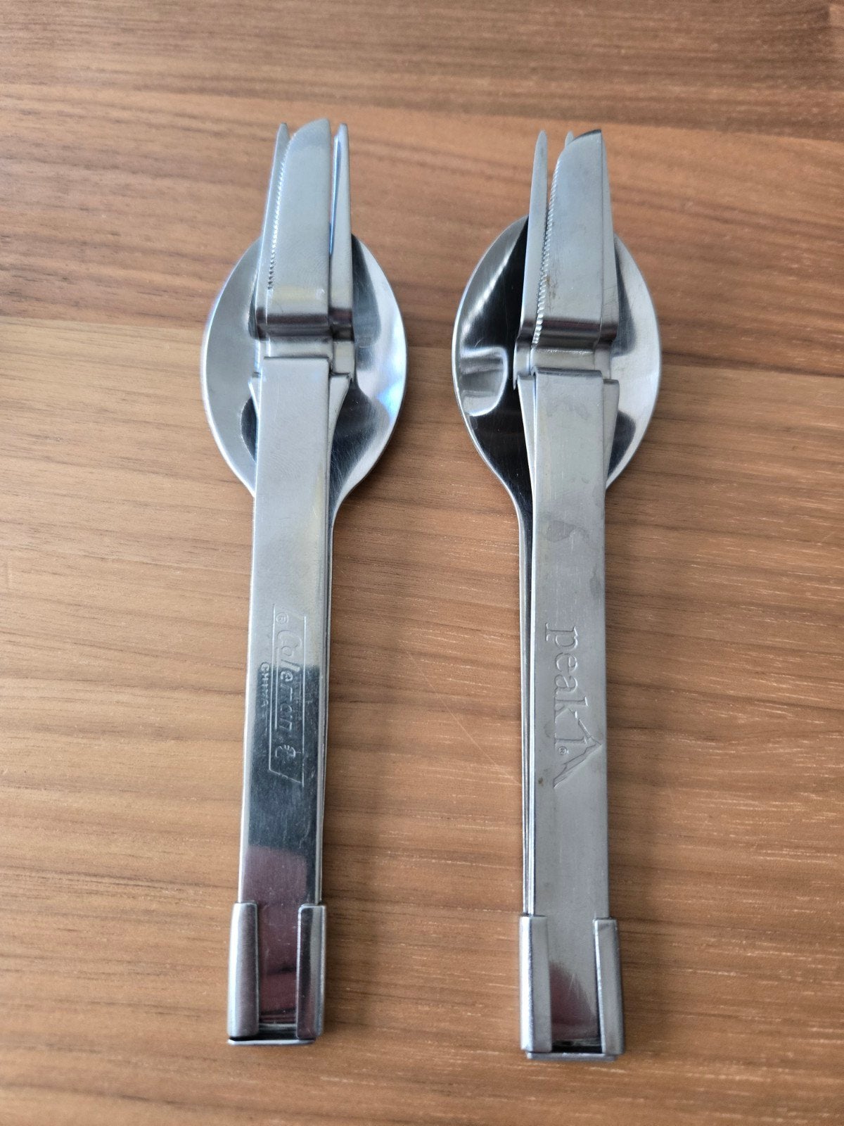 Vintage RVS Camping Besteksets – Peak 1 & Coleman, Ophalen of Verzenden