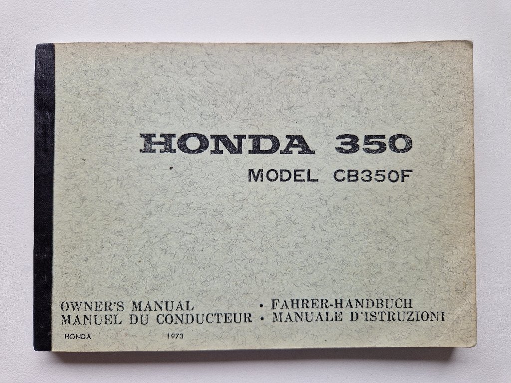 Honda CB350Four folders en documentatiepakket, Ophalen of Verzenden, Honda