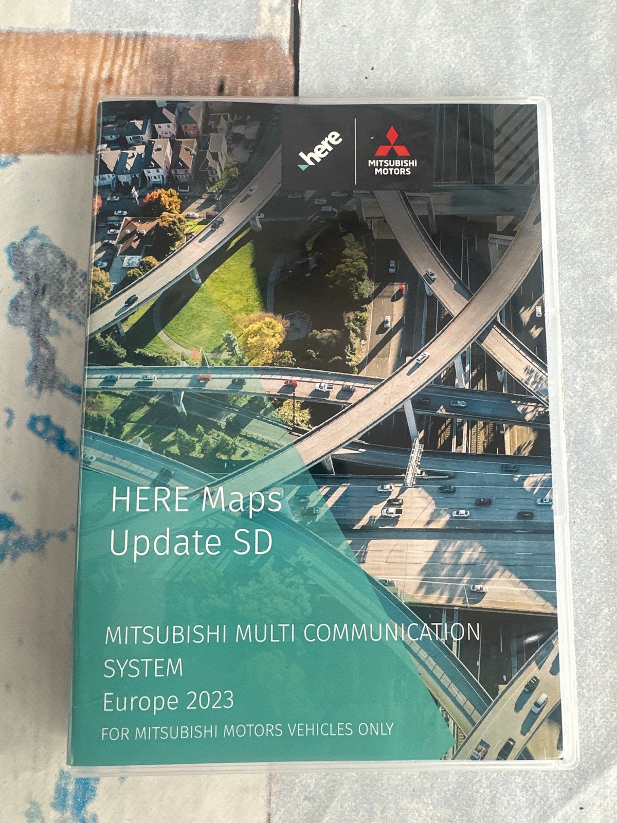 Mitsubishi MMCS HERE Maps Update SD Europa 2023, Ophalen of Verzenden, Nieuw