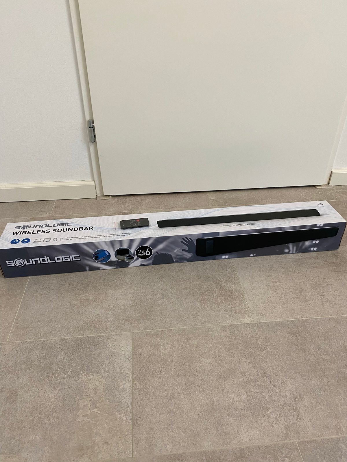 SoundLogic Draadloze Soundbar met Bluetooth en Afstandsbedie, Ophalen of Verzenden, Bluetooth, Nieuw