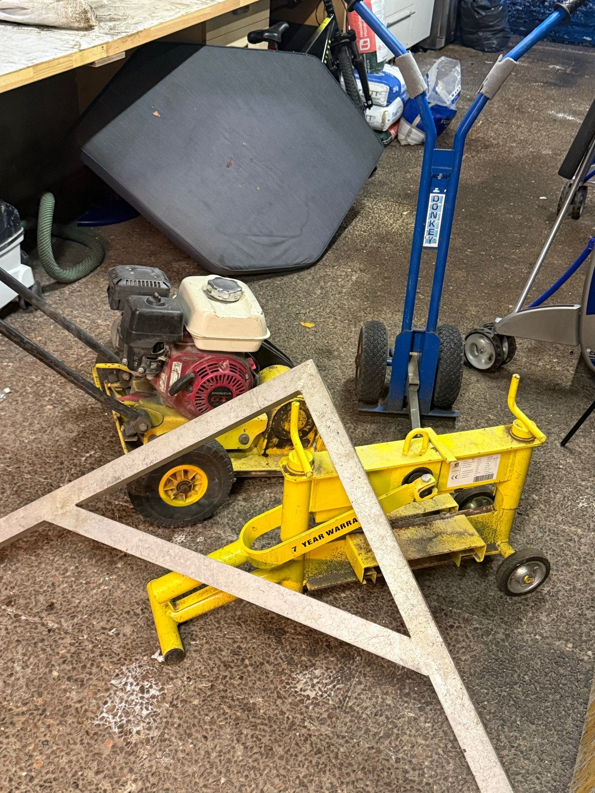 Wacker trilplaat met Honda GX200 motor, Ophalen of Verzenden