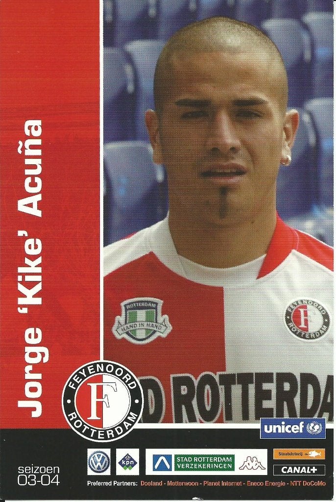 2003-2004 fotokaarten spelers Feyenoord 23x, Ophalen of Verzenden, Zo goed als nieuw, Feyenoord, Poster, Plaatje of Sticker