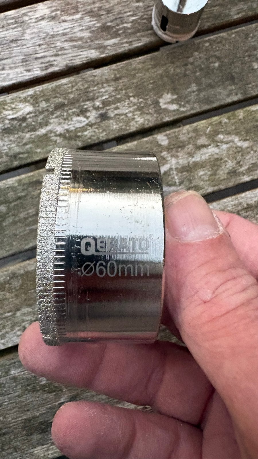 Diamantboor 60mm voor Tegels en Keramiek, Ophalen of Verzenden, Zo goed als nieuw, Overige typen