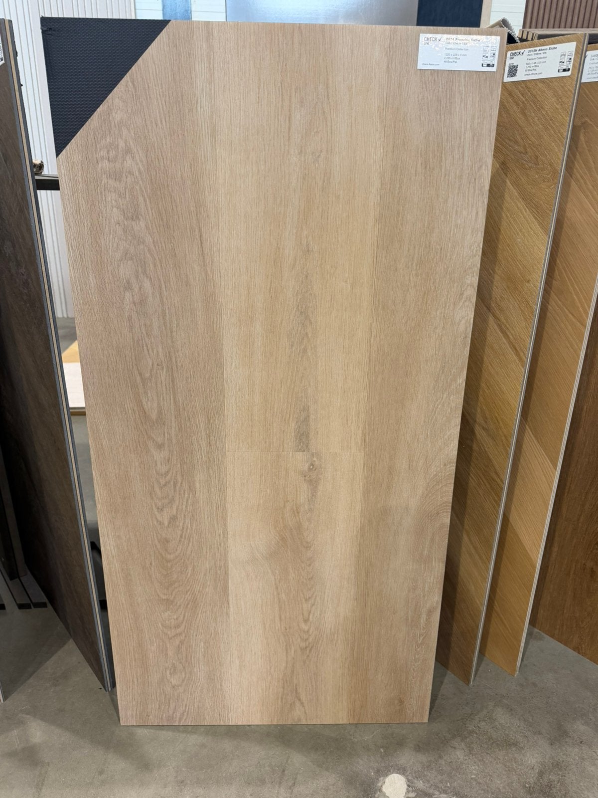Klik pvc brede plank eiken. 55m2. Geintegreerde indervloer, Ophalen, Zo goed als nieuw