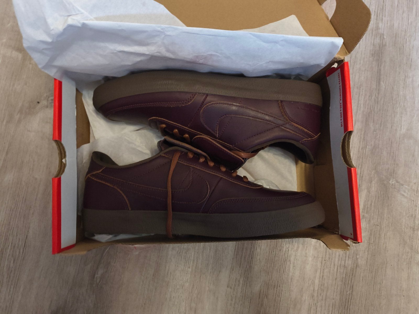 Nike Killshot 2 Leather Premium sneakers Burgundy, maat 44, Kleding | Heren, Loafers, Overige kleuren, Nike, Nieuw