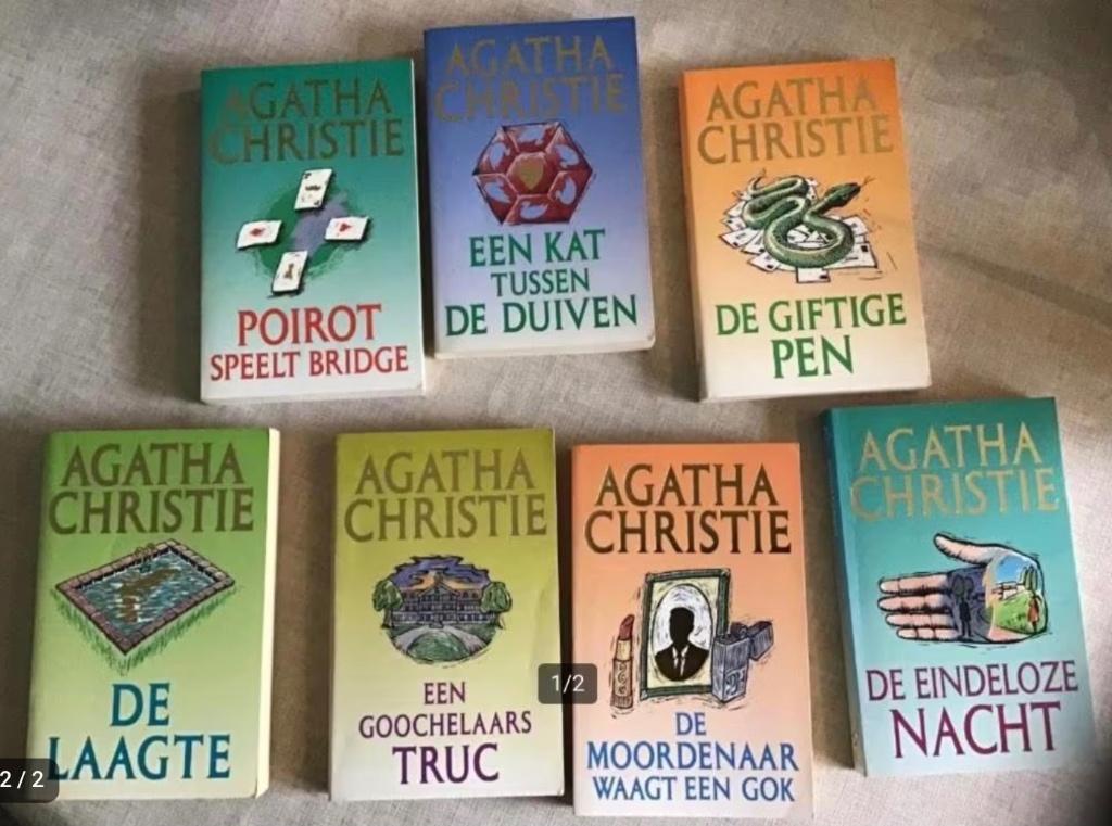 7 pockets Agatha Christie van Luitingh-Sijthoff., Boeken, Detectives, Ophalen of Verzenden, Gelezen