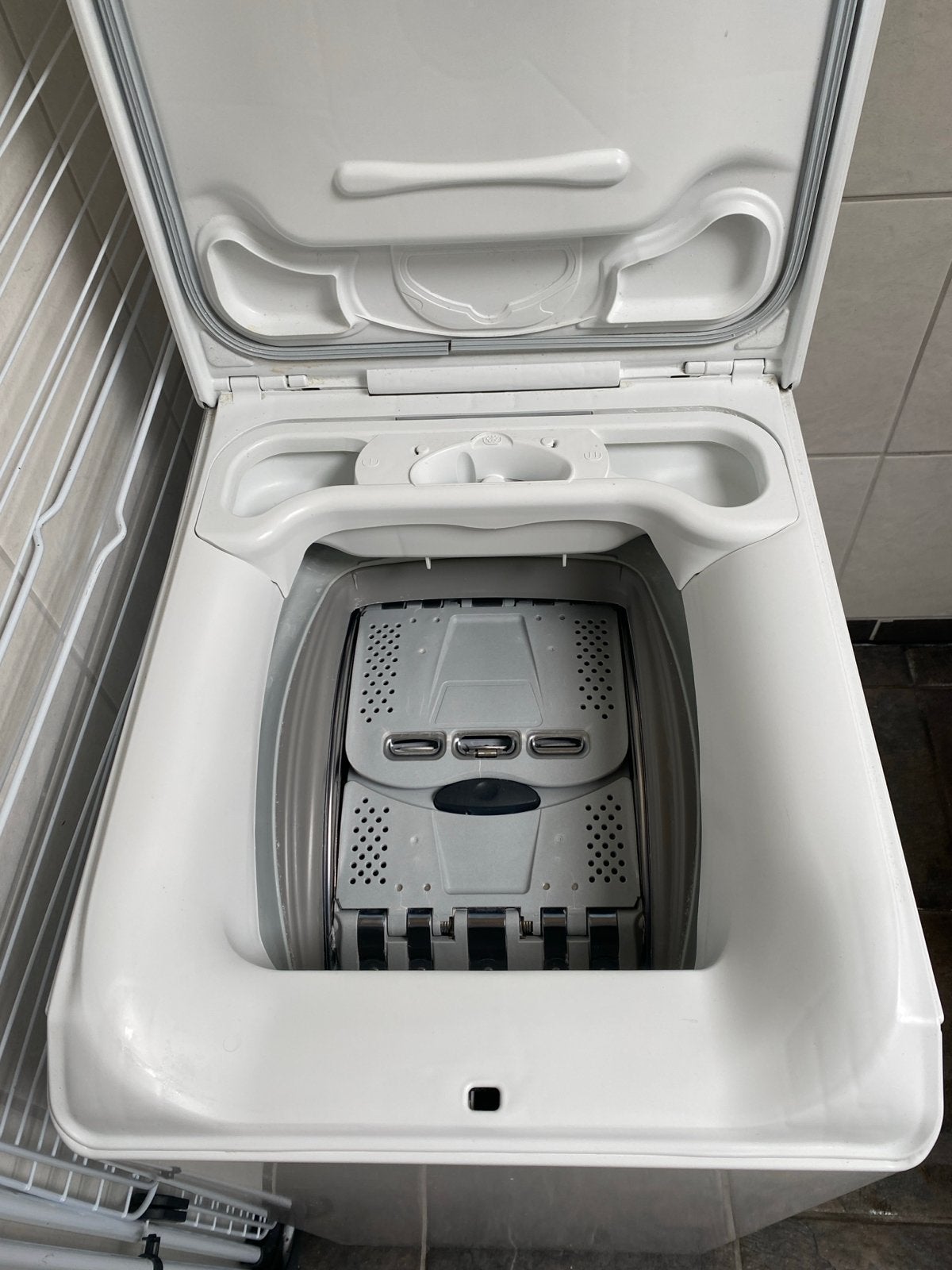 Zanussi Lindo100 bovenlader wasmachine ZWO61265NW, Witgoed en Apparatuur, Wasmachines, Ophalen, Gebruikt, Bovenlader, Wolwasprogramma