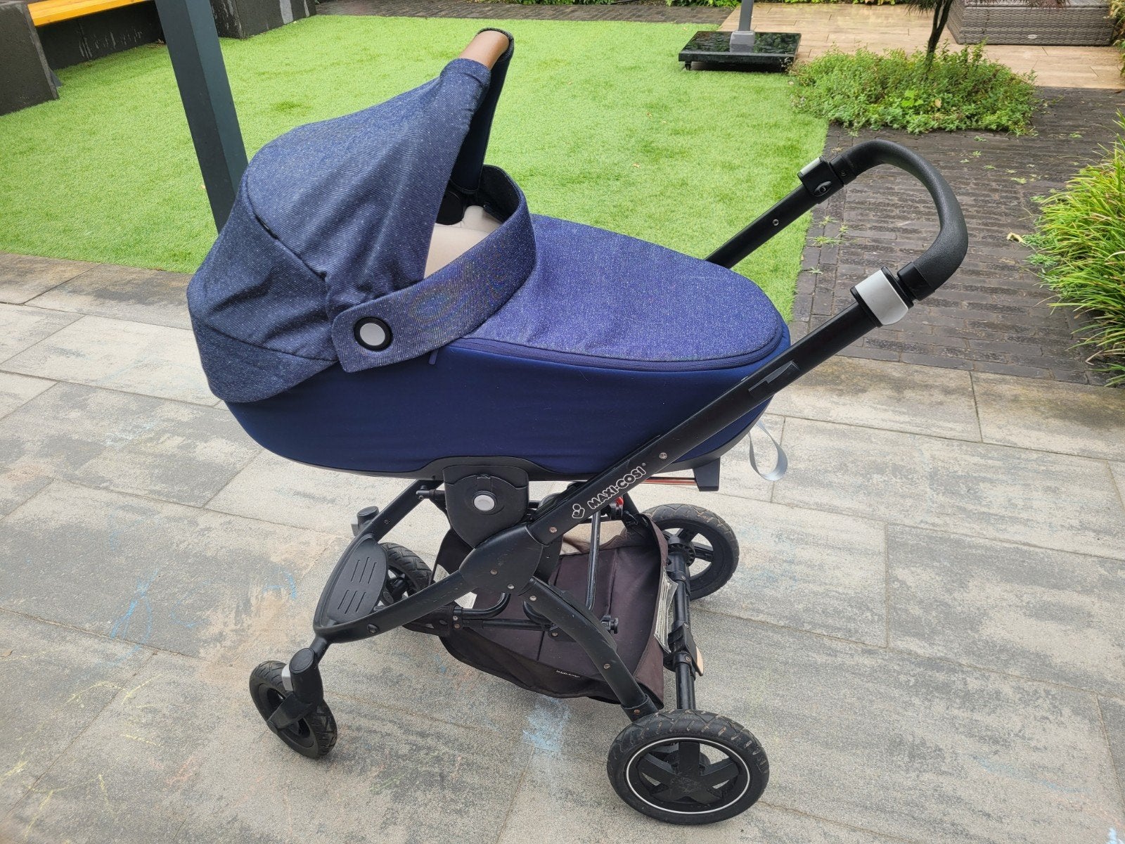 Jade reiswieg met Stella wagen en Family fix TE HUUR, Ophalen of Verzenden, Maxi-Cosi, Zonnekap