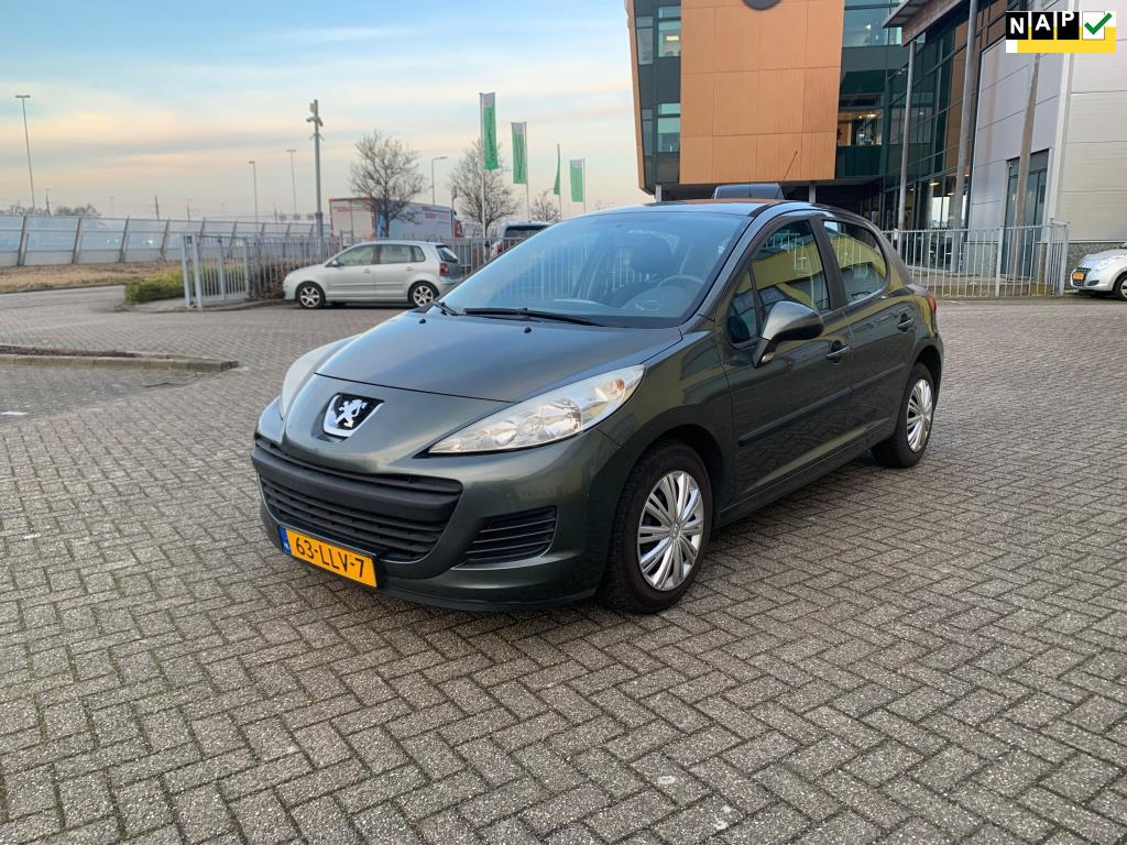 Peugeot 207 1.4 VTi X-Line Grijs 2010 Airco Cruise 5-drs NAP, Auto's, Peugeot, Voorwielaandrijving, Parkeersensor, Origineel Nederlands