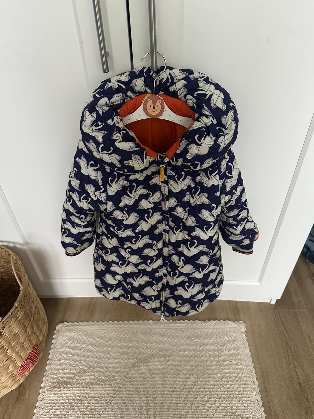Mim-Pi meisjesjas, Ophalen of Verzenden, Zo goed als nieuw, Maat 34 (XS) of kleiner, Blauw