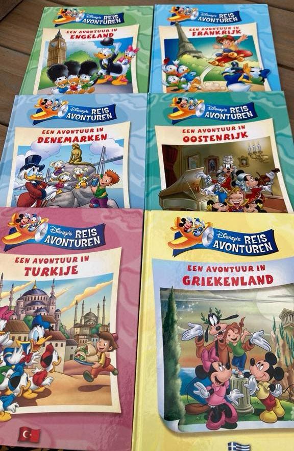6 st Disney’s Reisavonturen / donald duck hardcover, Boeken, Ophalen of Verzenden, 3 tot 4 jaar