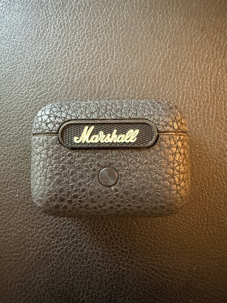 Original MARSHALL Motif ANC charging case, Gebruikt, Zwart, Overige merken, Ophalen of Verzenden