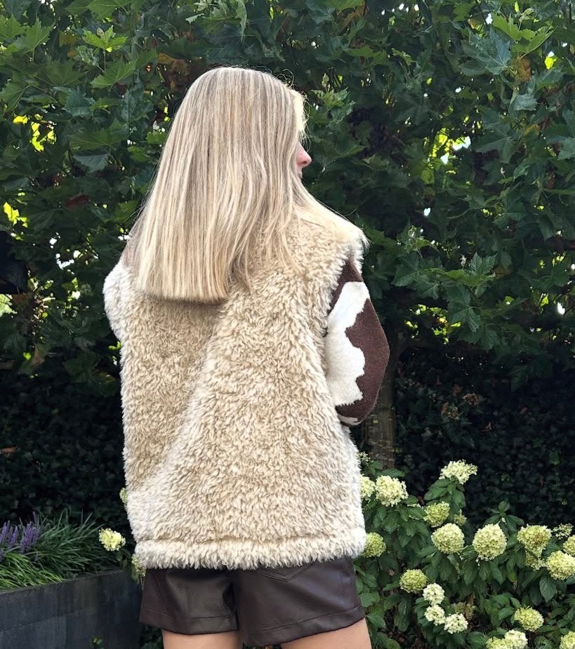 BOUTIQUE fakefur bodywarmer mt TU, -, Verzenden, Amsterdam, Nieuw