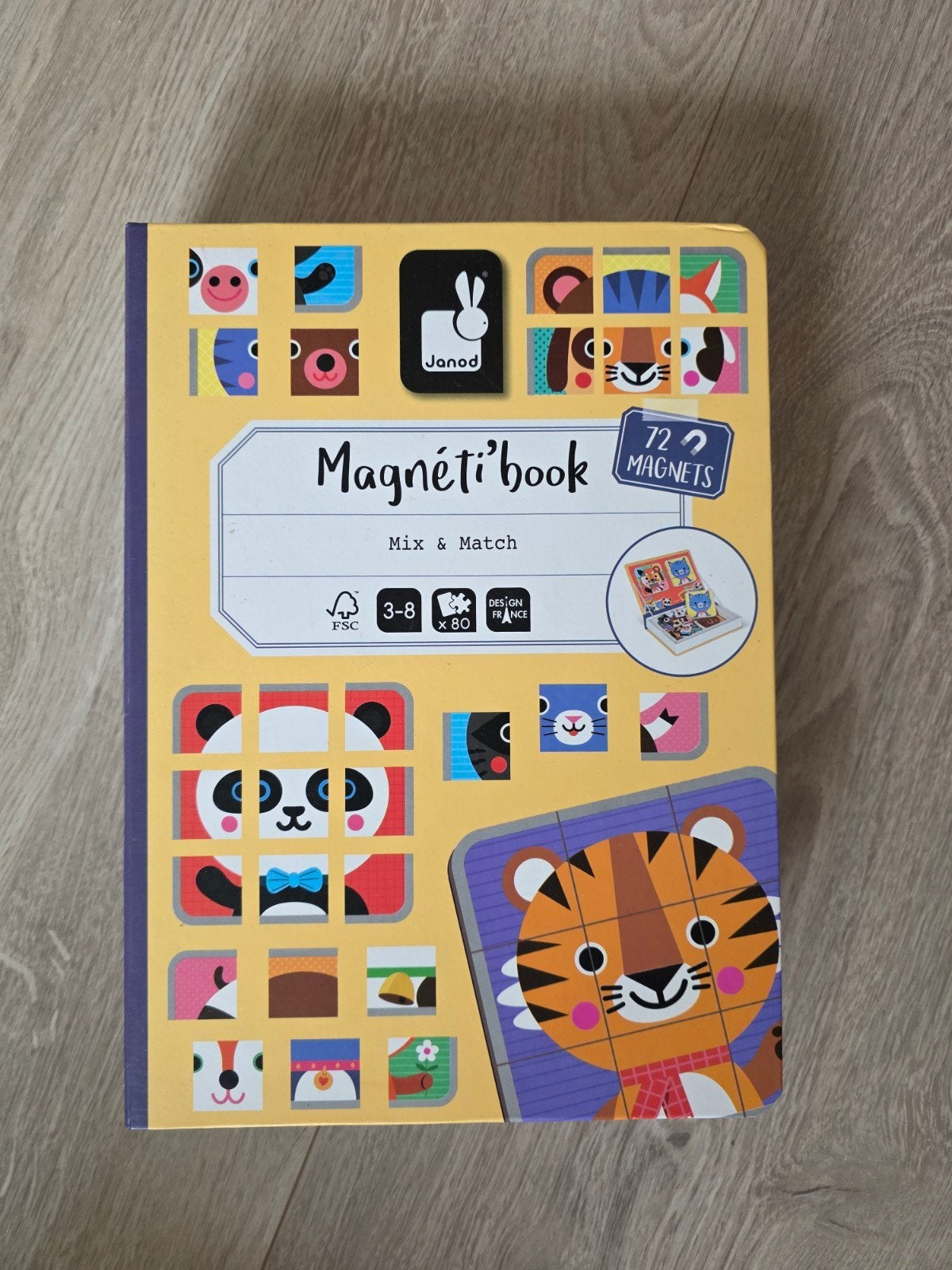 Magnetibook mix&match puzzel, Kinderen en Baby's, Speelgoed | Educatief en Creatief, Ophalen of Verzenden, Gebruikt