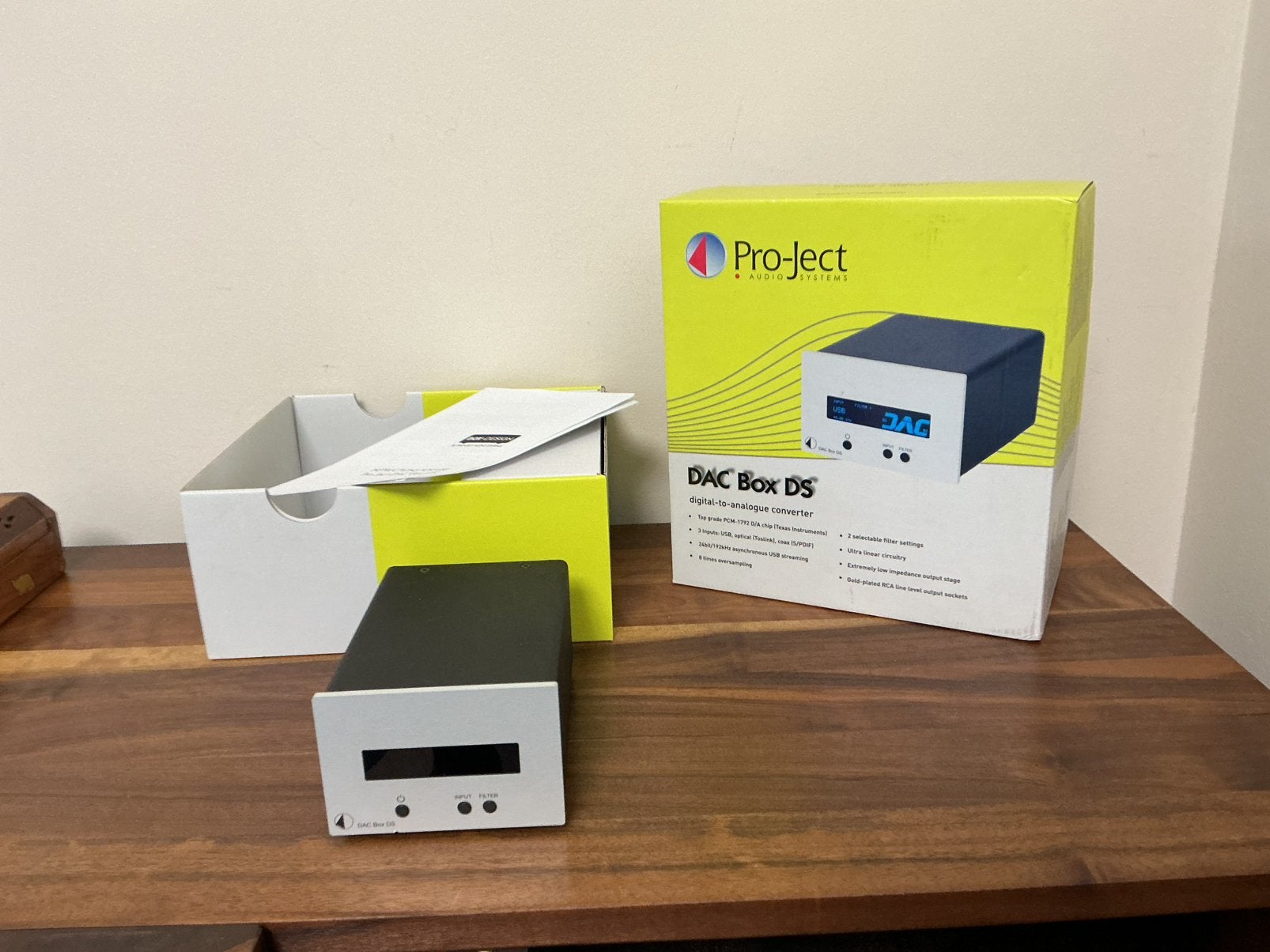 Pro ject DAC Box DS, Ophalen of Verzenden, Zo goed als nieuw