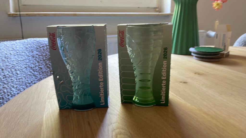Limited Edition 2026 MC Donalds Coca Cola glazen, Verzamelen, Glas en Borrelglaasjes, Ophalen of Verzenden, Nieuw, Frisdrankglas