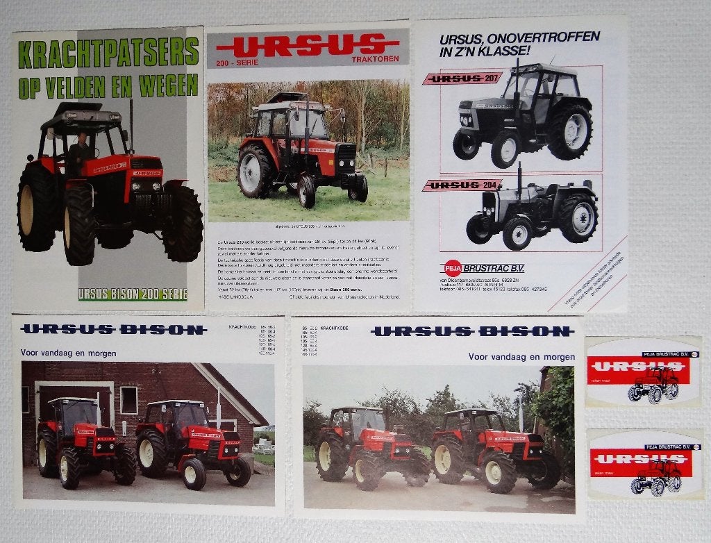 ursus folder, Ophalen of Verzenden, Zo goed als nieuw
