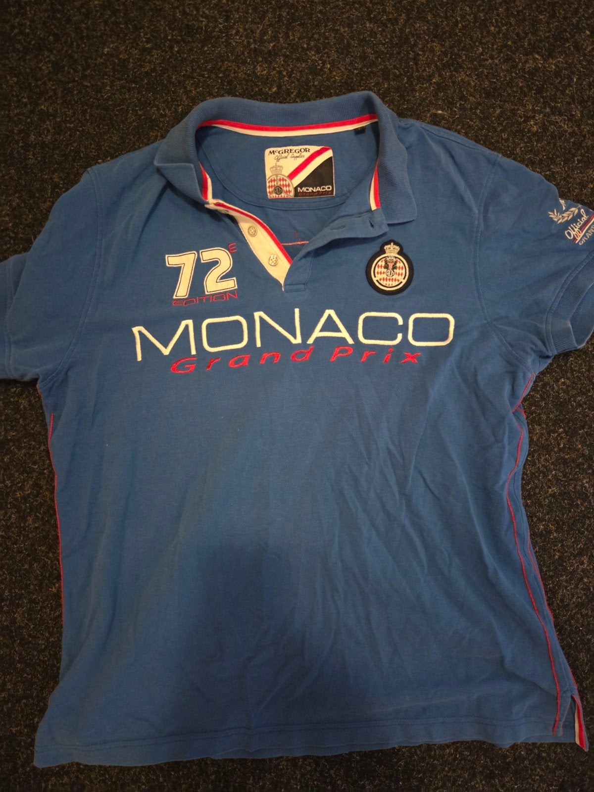 McGregor Monaco Grand Prix Polo - Maat L, Maat 52/54 (L), Gedragen, Verzenden, McGregor