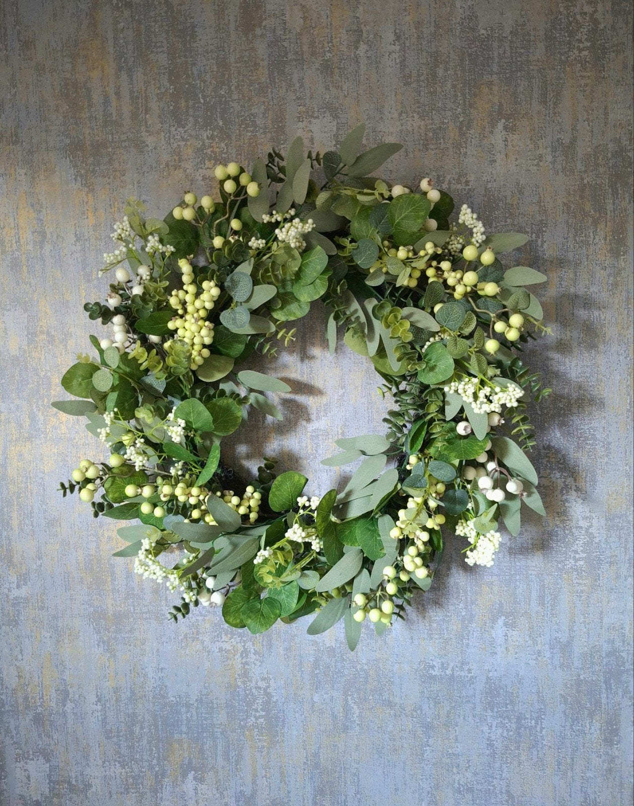 Prachtige en volle kunstkerstkrans van het merk DDHS., 50 cm, Krans, Nieuw, Ophalen of Verzenden