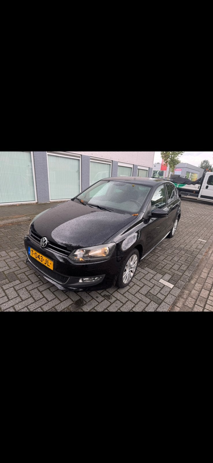 Volkswagen Polo 1.2 TSI 66KW 2013 Zwart, Voorwielaandrijving, 40 €/maand, 4 cilinders, Zwart