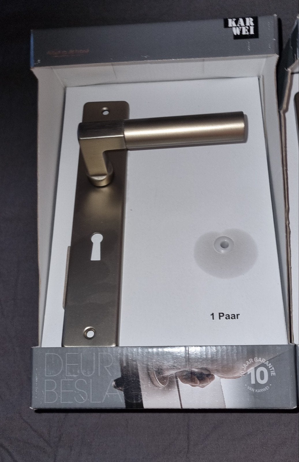 Deurkruk antiek aluminium, Ophalen of Verzenden, Nieuw, Overige materialen, Klink of Kruk