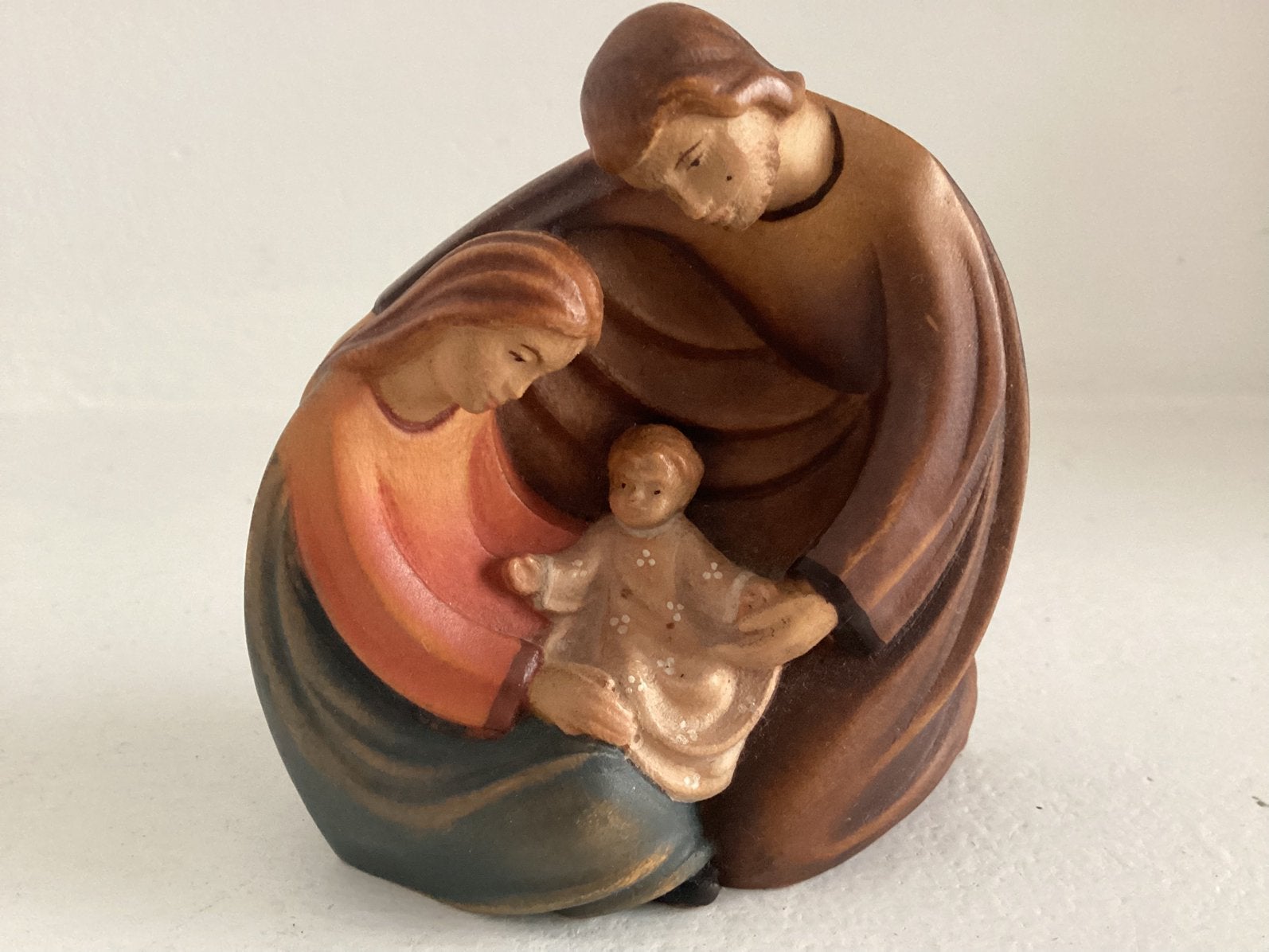 Ouders met kind, hout, Ophalen of Verzenden